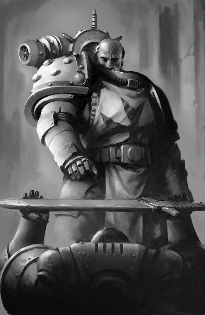 The First Templarby Mikhail Savier Mikhail Savier, Black Templars, Warhammer 30k, Wh Art, Adeptus Astartes