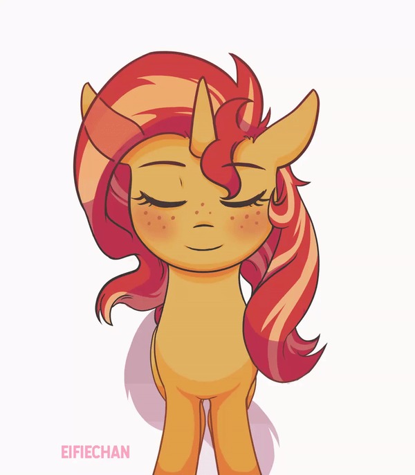    My Little Pony, Sunset Shimmer, , Eifiechan, 