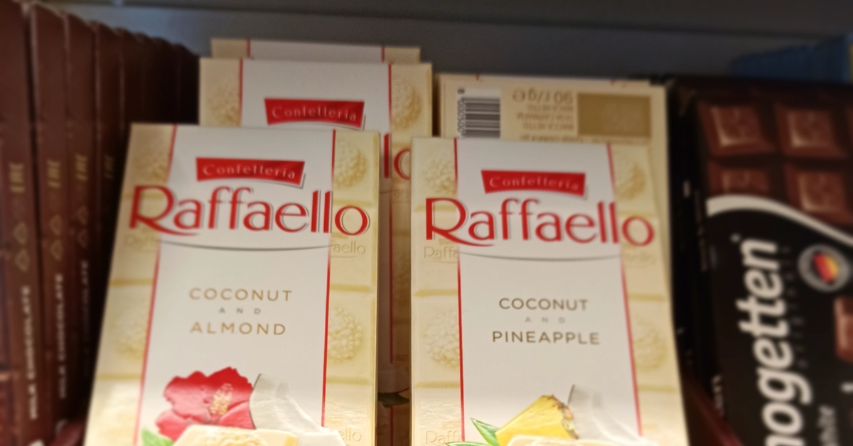 Raffaello белый шоколад