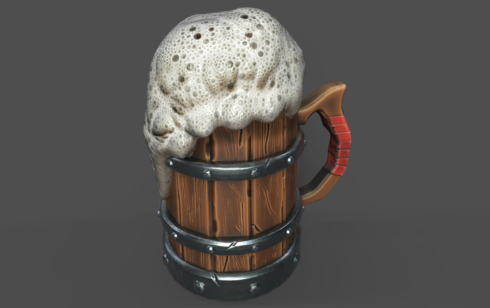 Стилизованное пятничное пивко) С пятницей)