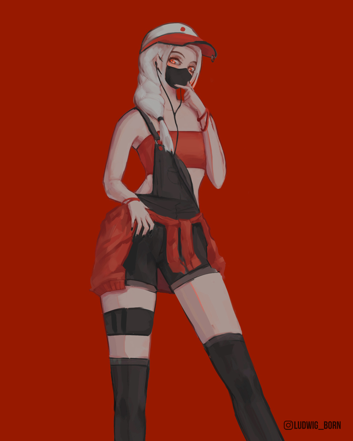 Humanization philadelphia roll girl(Суши герл)