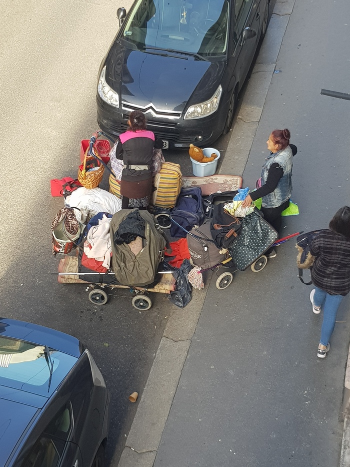 Уборка мусора Будапешт Венгрия, Мусор, Длиннопост