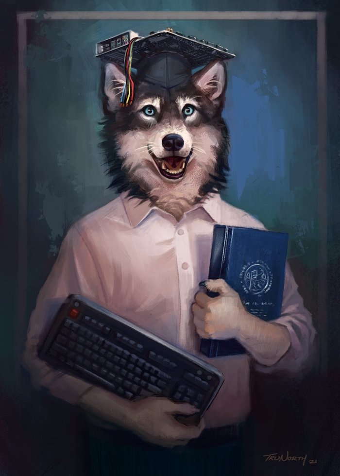 Волк учёный