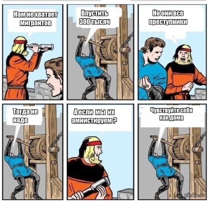 Ответ на пост «Власти России разрешили вернуться 300 тысячам мигрантов-правонарушителей»