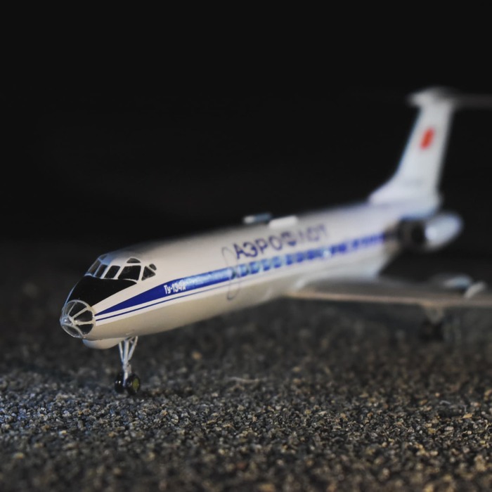 Ту-134: небесный «стиляга» Авиация, Самолет, Туполев, Ту-134, Масштабная модель, Длиннопост