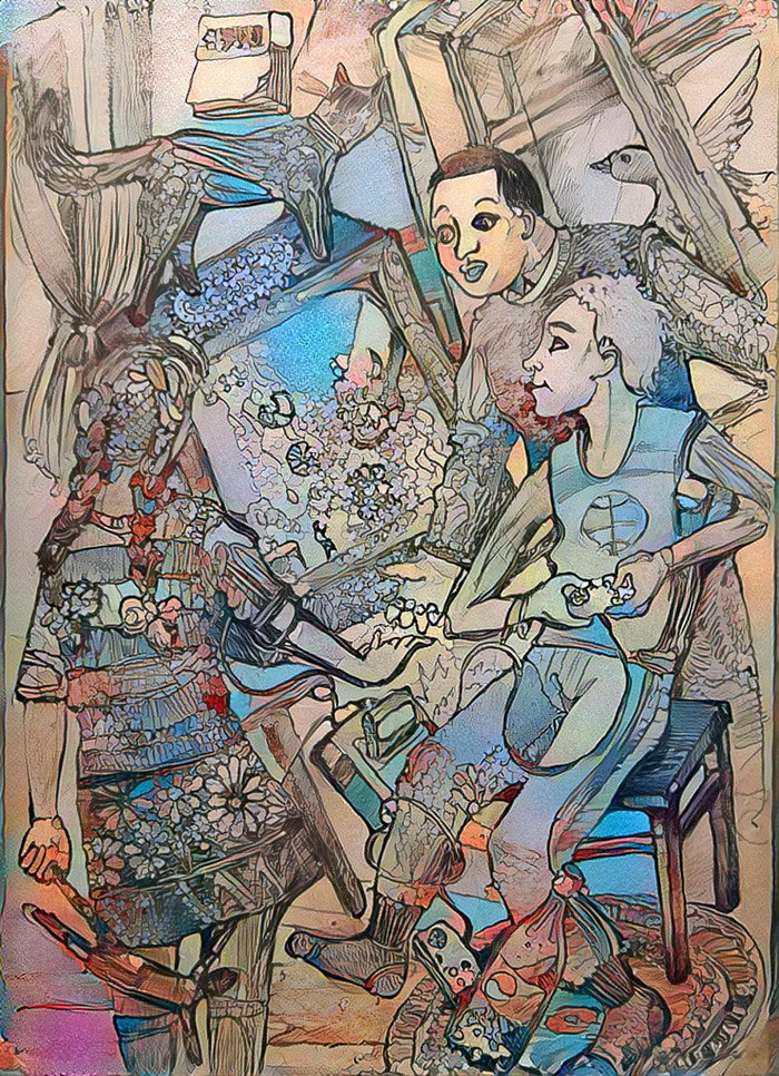 Я нарисовал последний уровень в Contra