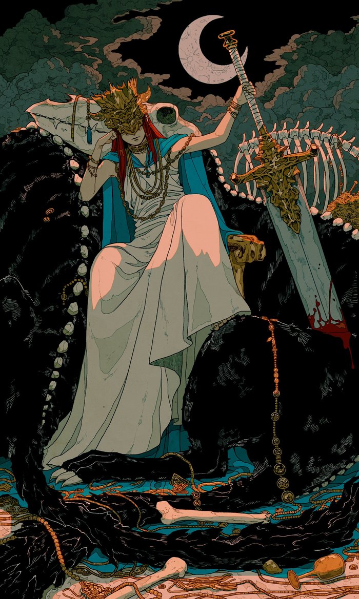 Queen of Swords by Ionomycin