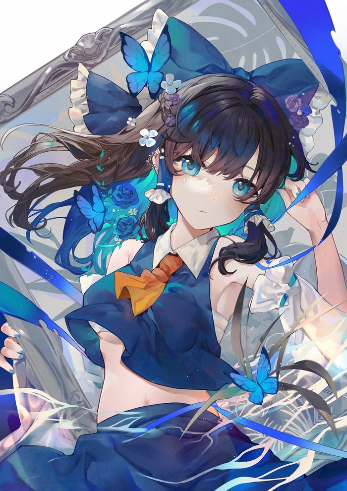 Hakurei Reimu Touhou, Hakurei Reimu, , Anime Art, Elise piclic