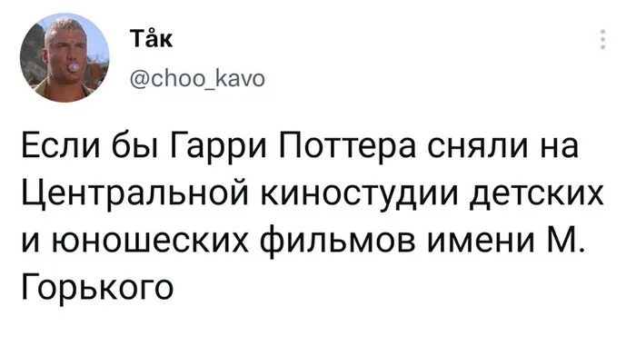 Поттер по-советски Twitter, Гарри Поттер, СССР, Длиннопост