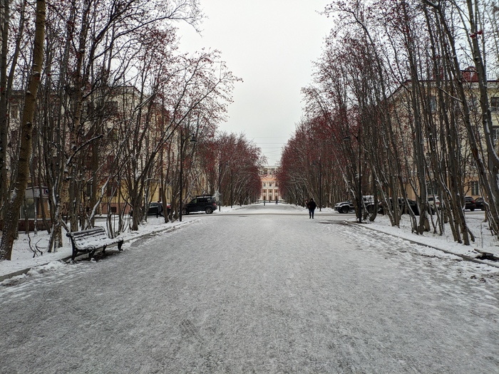 Ответ на пост «С первым снегом!»