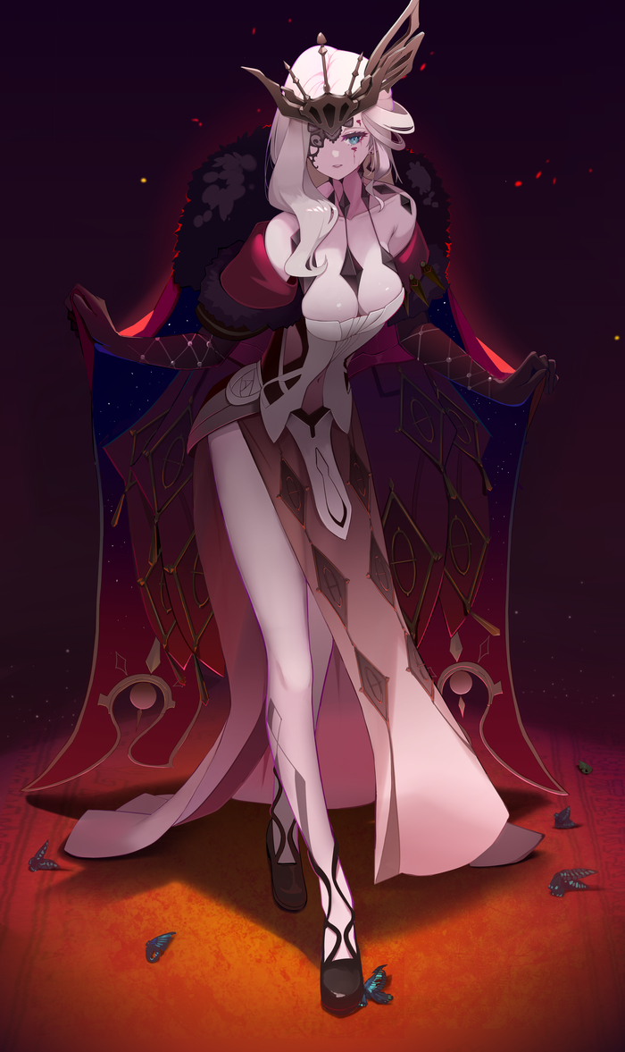 La Signora Genshin Impact, , Anime Art, Signora (Genshin Impact)