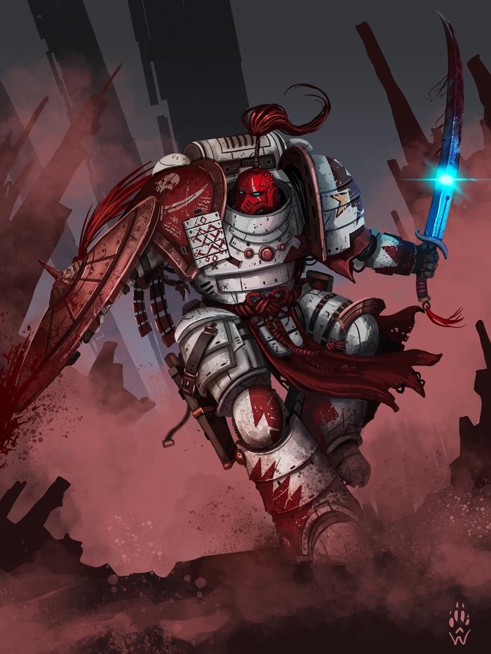 White Scars byWOLFDAWG Adeptus Astartes, White Scars, Warhammer 40k, Wh Art, 