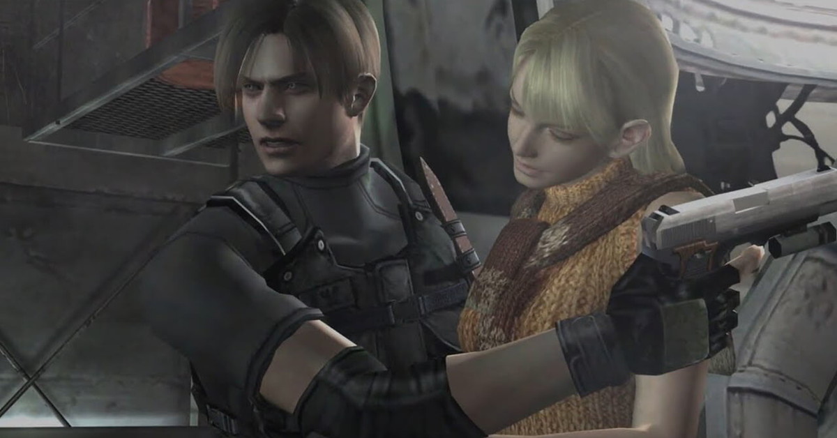 Resident evil vr. Resident Evil Леон и Эшли. Resident Evil 4 Leon and Ashley. Леон Кеннеди и Эшли. Leon Kennedy Ashley Graham Resident Evil 4.