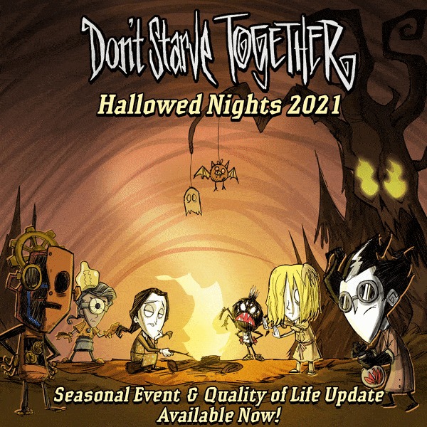 Don't Starve Together : October Quality of Life + Halloween nights  (обзор) Dont Starve Together, Dont Starve, Klei Entertainment, Terraria, Гифка, Длиннопост