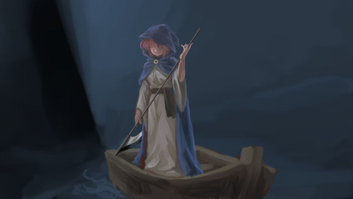  Touhou, Onozuka Komachi, Anime Art, , 
