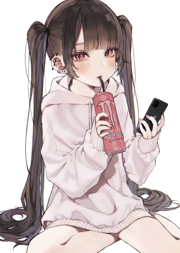   , Original Character, Loli, Monster Energy