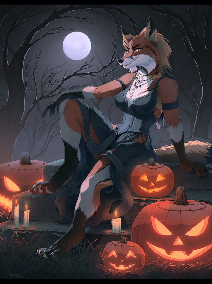 Halloween Vixen , , , Furry Fox, Suzamuri