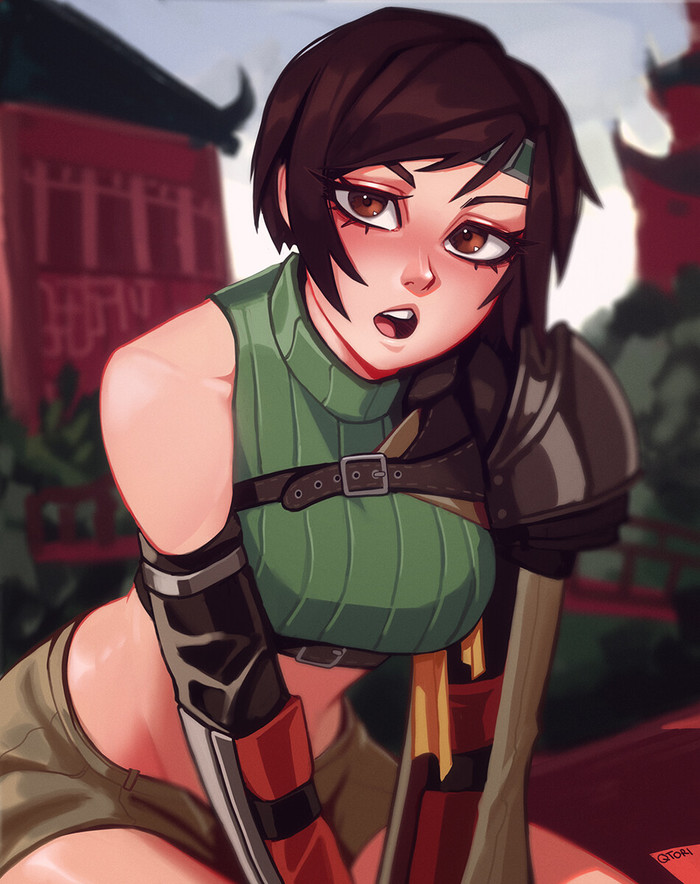 Girls byQTori , ,  , Yuffie kisaragi, Sam (Samsung),  , Seras Victoria, I-no, Lady Loki, , Anime Art, Qtori,  