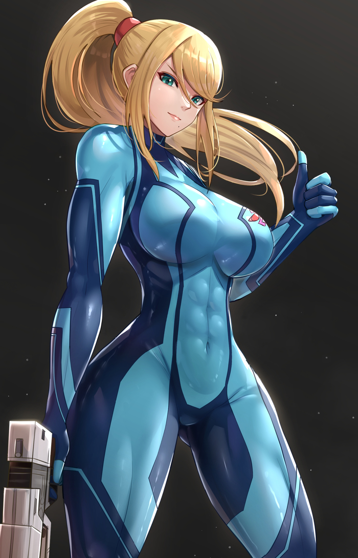 Zero Suit Samus  , , Muscleart, Samus Aran, Metroid, , , Bodysuit