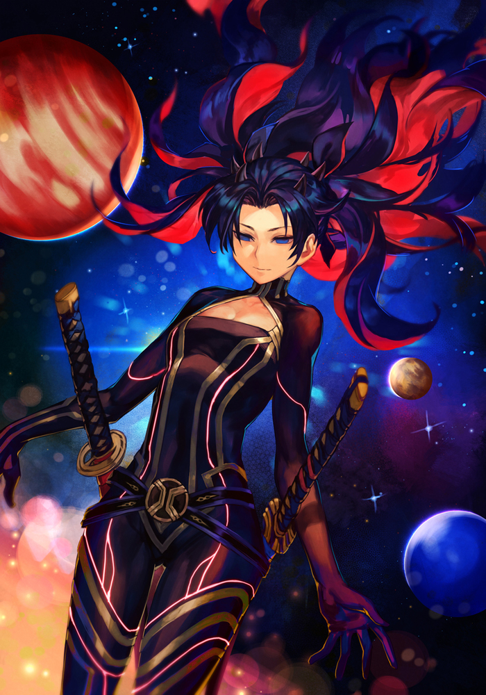 Space Ishtar byHungry Clicker Hungry Clicker, , Anime Art, Ishtar, Fate, Fate Grand Order, 