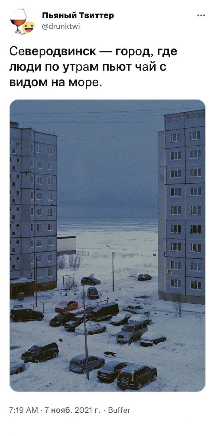 Завидуем Юмор, Скриншот, Twitter, Северодвинск, Море
