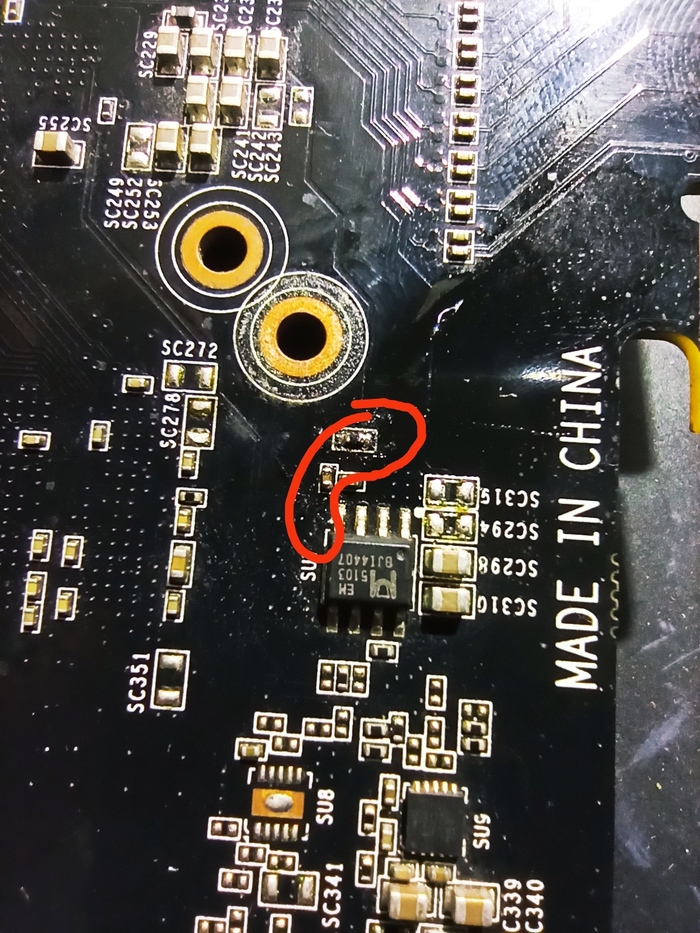 Помогите опознать элементы Palit 1050ti dual OC 4096M