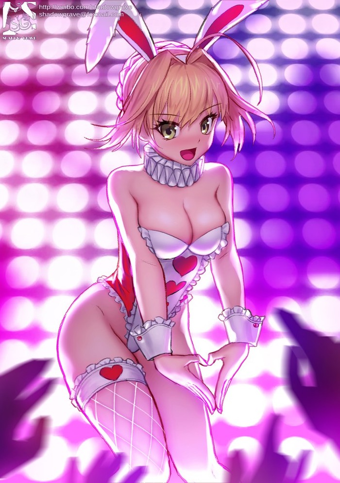 FATE  .   ?  , , Anime Art, Fate, Fate Grand Order, Fate-stay Night, Saber, Jeanne Darc, Jeanne Alter, Type-moon, Bunnysuit, Bunny Ears, Nero Claudius, Artoria Pendragon, 