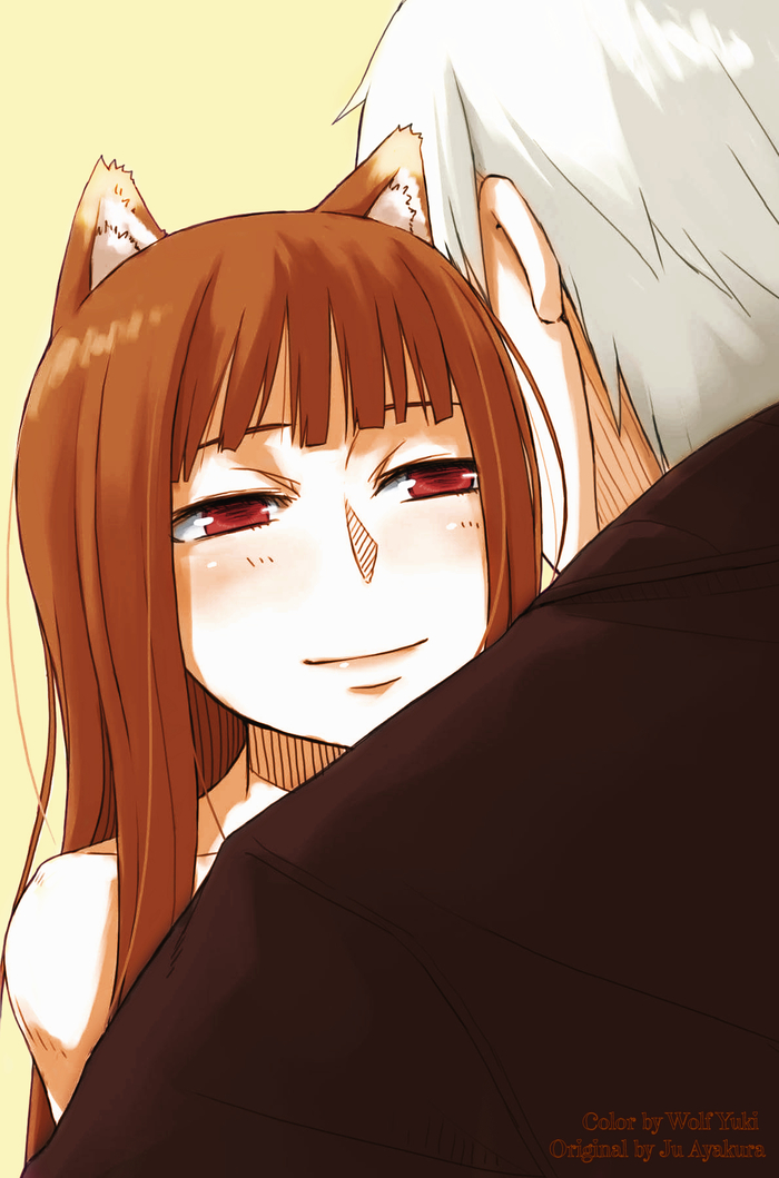   Anime Art, , Holo, Kraft Lawrence, Spice and Wolf, Dobutsu, Animal Ears, 