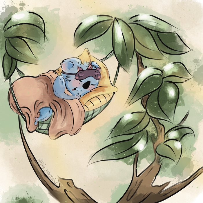 Спящая коала