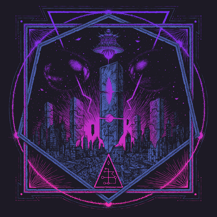 Hollywood Burns - The Age of the Saucers (2021) Retrowave, Darksynth, Synthwave, , 