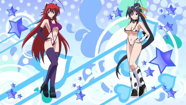 High School DxD Dance! Dance! Dance! High School DXD, Rias Gremory, Koneko toujou, Himejima Akeno, Pole Dance, , Anime Art,  , , , , Xenovia, , Animal Ears,  , , 