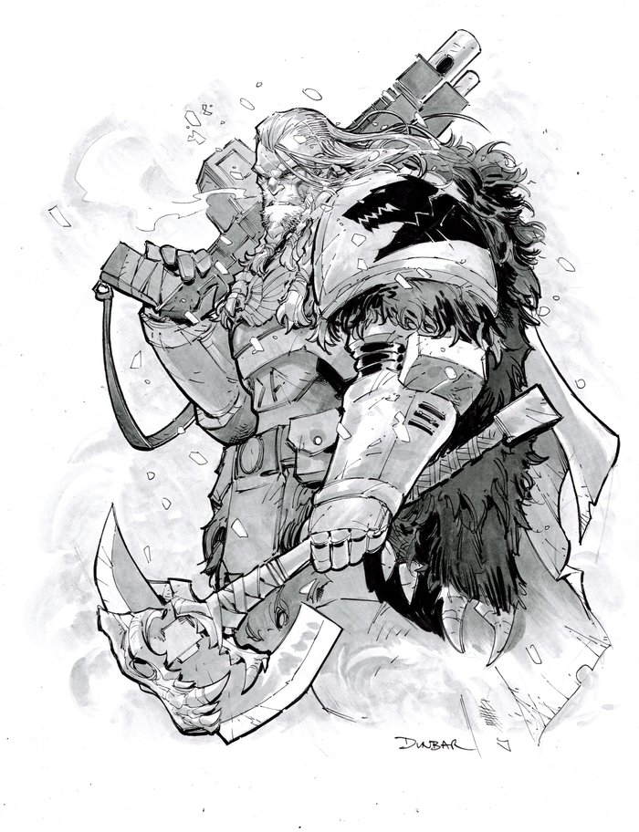 Space Wolf by Max Dunbar