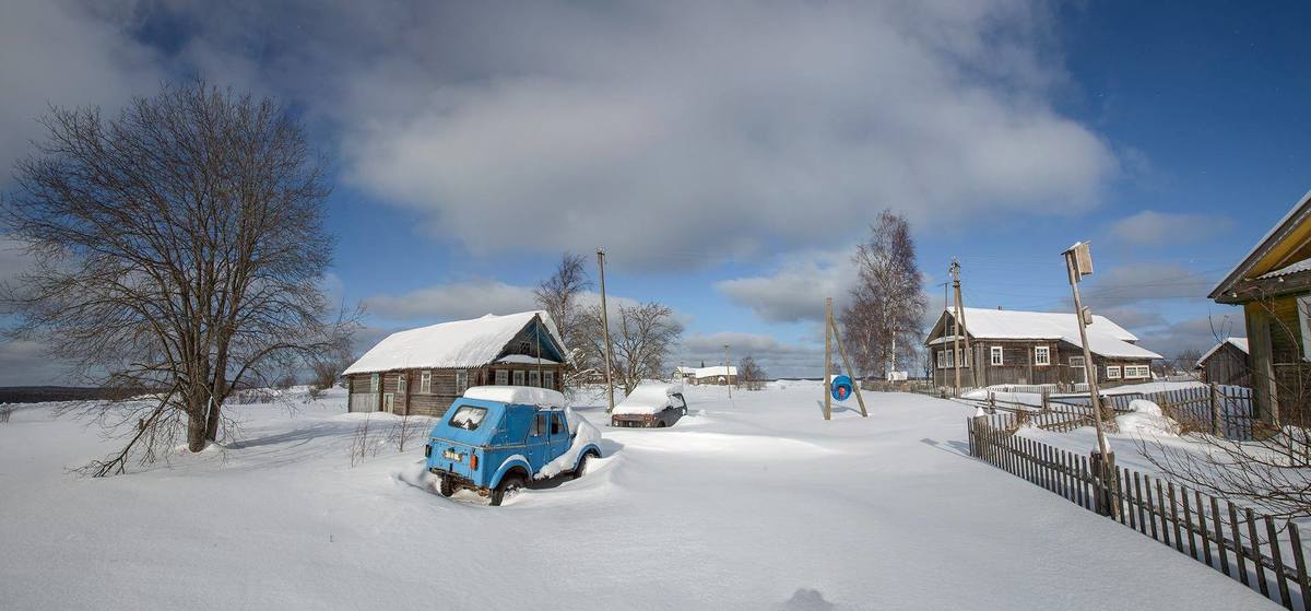 Вернулась в деревню