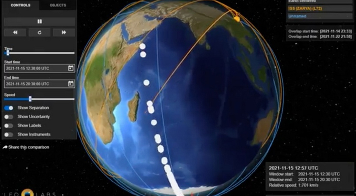 LeoLabs отслеживает расширение облака мусора на низкой околоземной орбите. Space News
