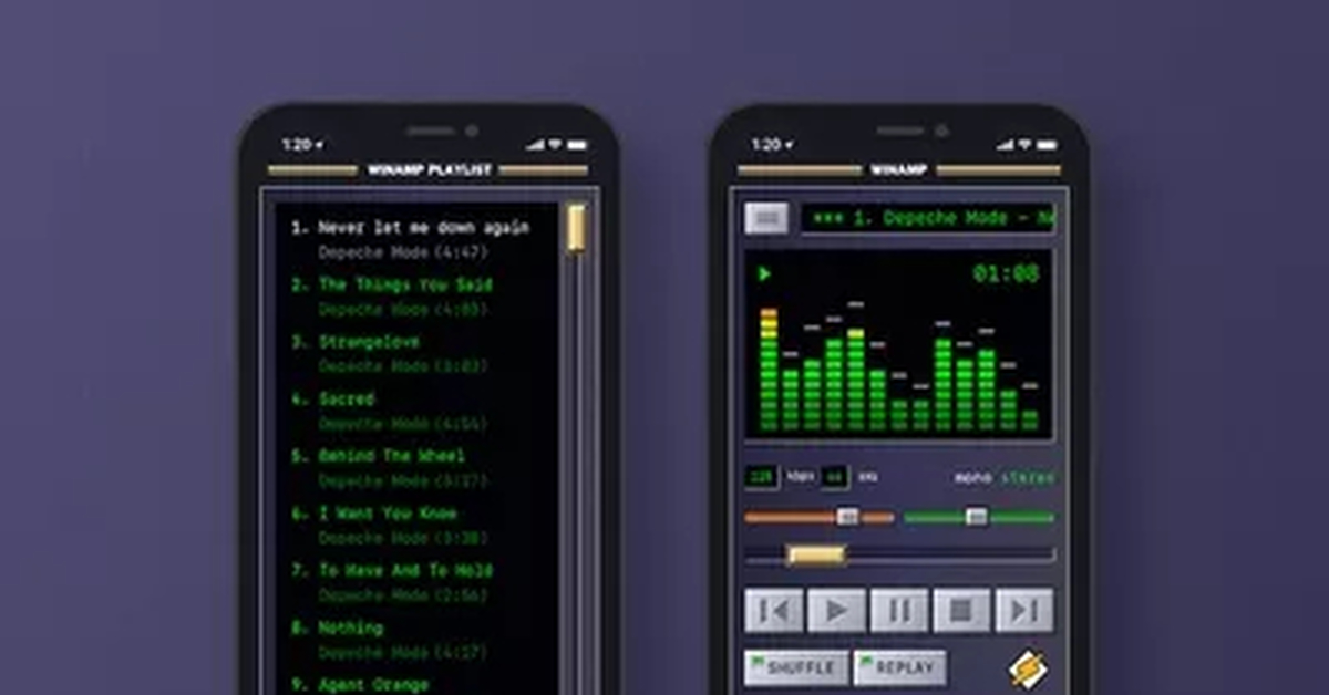 Андроид старая версия. Винамп 2020. Гаджет винамп. Winamp Android. Winamp приложение.