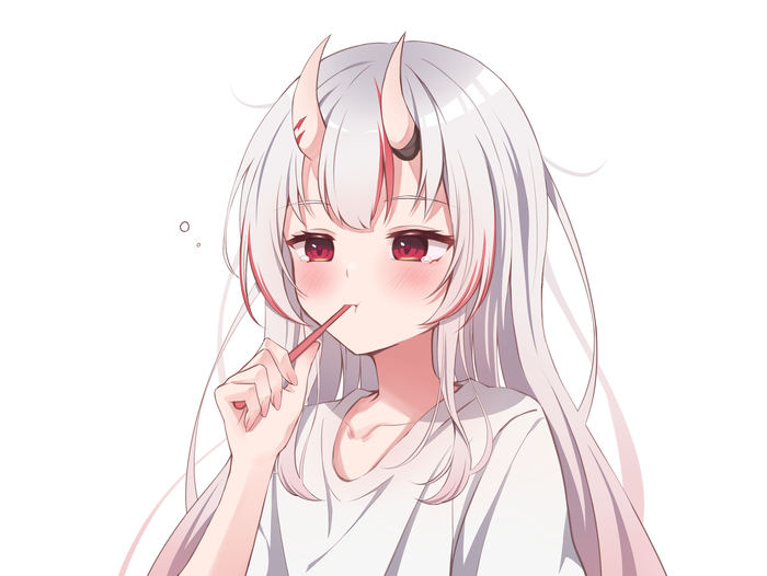 Nakiri Ayame , Anime Art, Nakiri Ayame, Hololive, Virtual YouTuber, , 