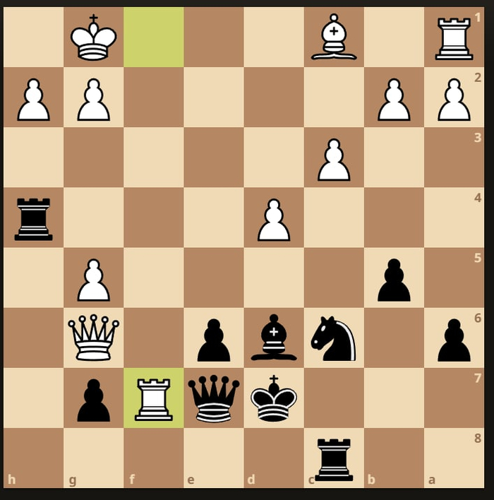 Спасти рядового ферзя