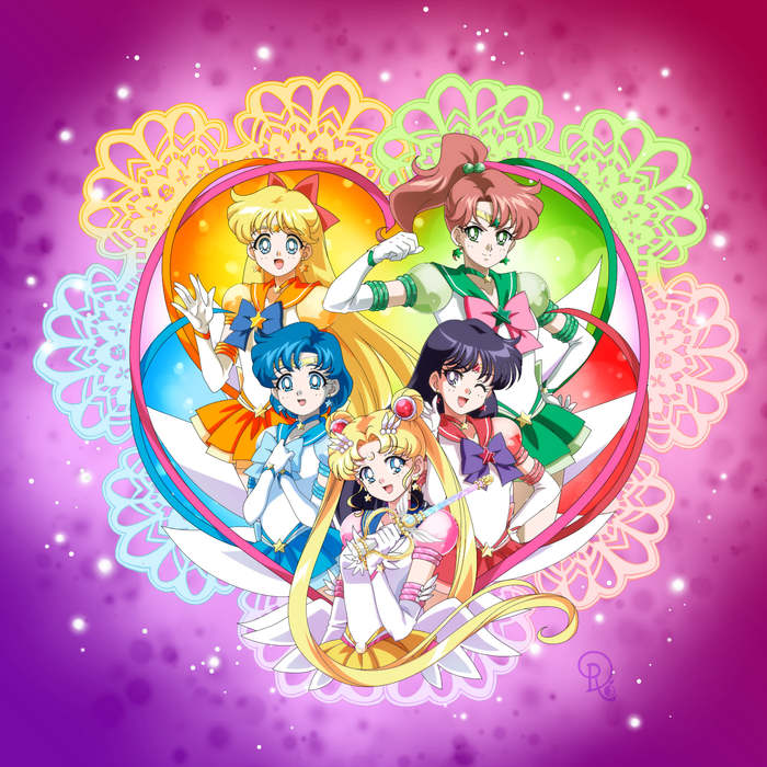 Eternal Sailor Senshi Sailor Moon, Sailor Mercury, Sailor Mars, Sailor Jupiter, Sailor Venus