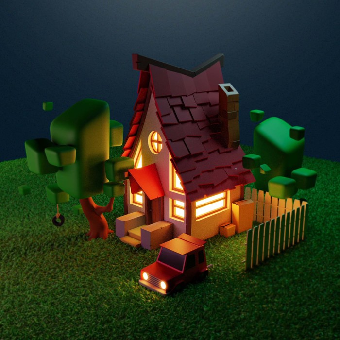     ,       , , Blender, 3D,   