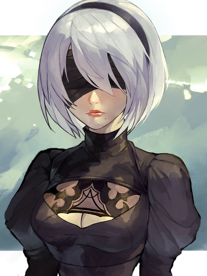 Yorha 2B Nier Automata, Yorha unit no 2 type B, , , , Game Art, 