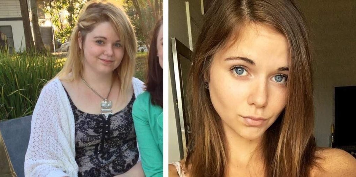 Фото лица до и после похудения фото