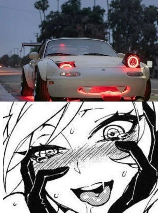  , Ahegao, , Itasha, 