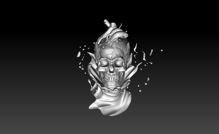  3D, 3D , Zbrush, Photoshop, 