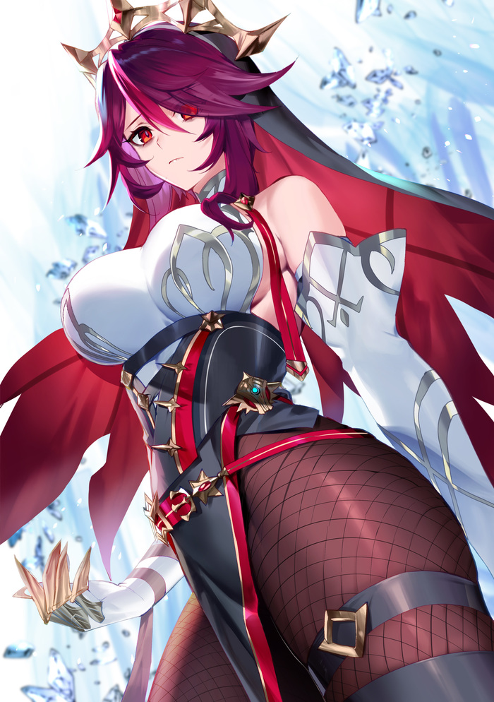 Rosaria , Anime Art, Genshin Impact, Rosaria (Genshin Impact)