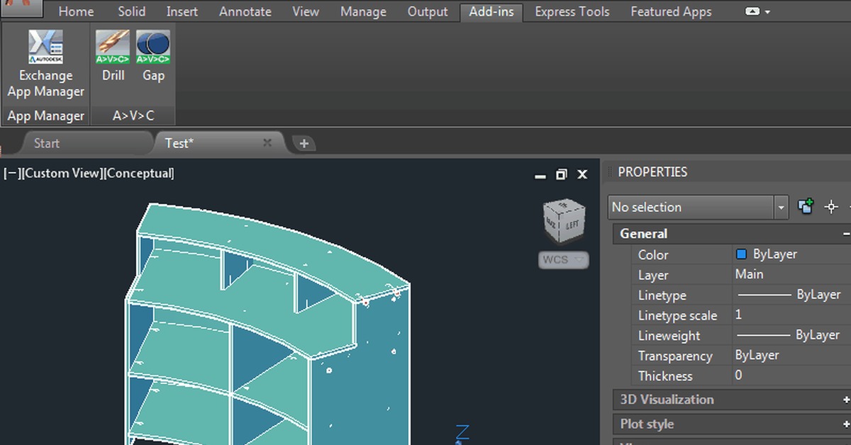 Плагины для autocad. Stratch 3.0.