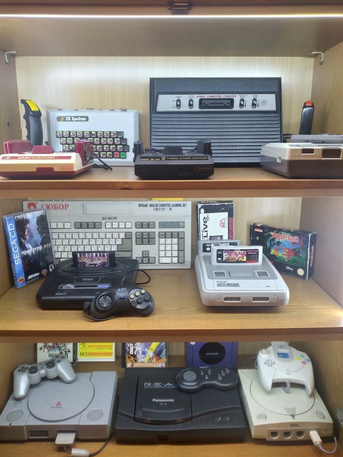  90- 90-,  90-, , ,   90, Dendy, Sega, Playstation 1, Famicom, Nintendo, Atari, Zx Spectrum, Panasonic,  , 