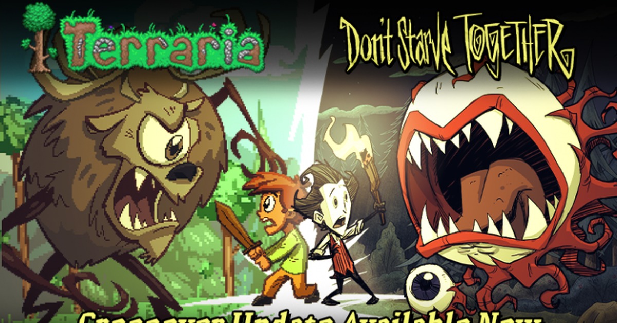 Don t starve together six update. Коллаборация Terraria и don't Starve together. Terraria донт старв. Коллаборация Terraria и don't Starve. Террария и донт старв кроссовер.
