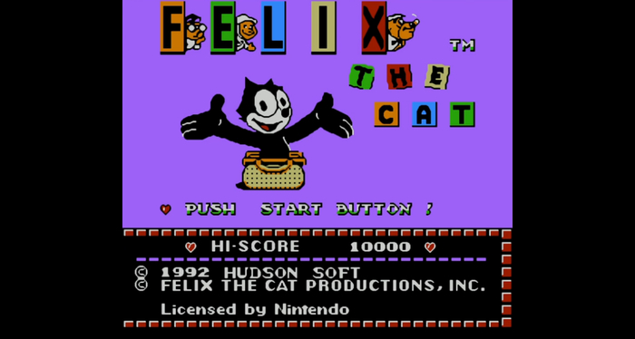 Felix The Cat:     Felix The Cat, , -, , NES, Nintendo, , Dendy, 