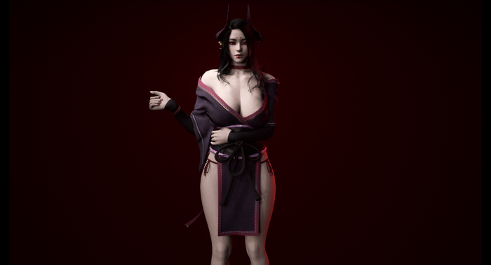 Yokai - Game Ready 3D, Unreal Engine 4, Game Art, Gamedev, Real-time, , 