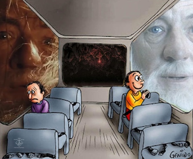 Реакция на Гэндальфа